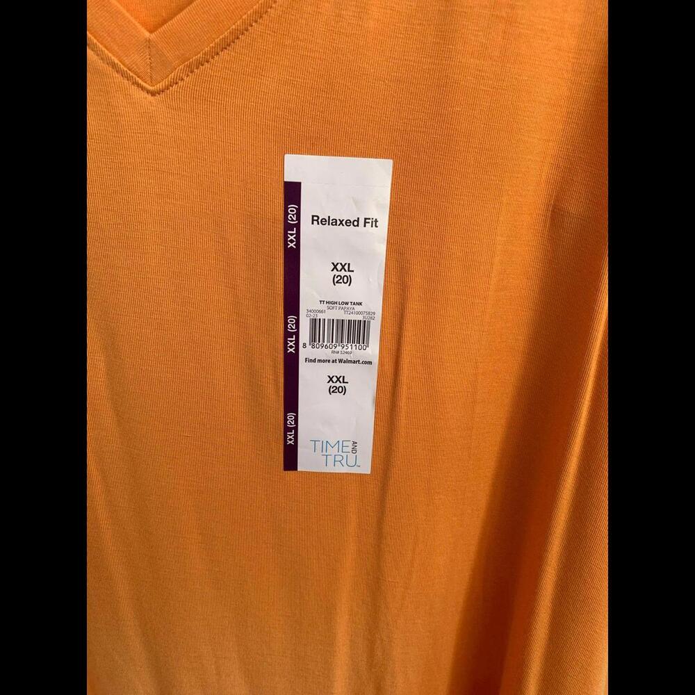 NWT Time and Tru Tank Top Size XXL - Picture 4 of 6